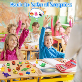 Hinzer latex-free-material ensures safe play for kids during learning activities.