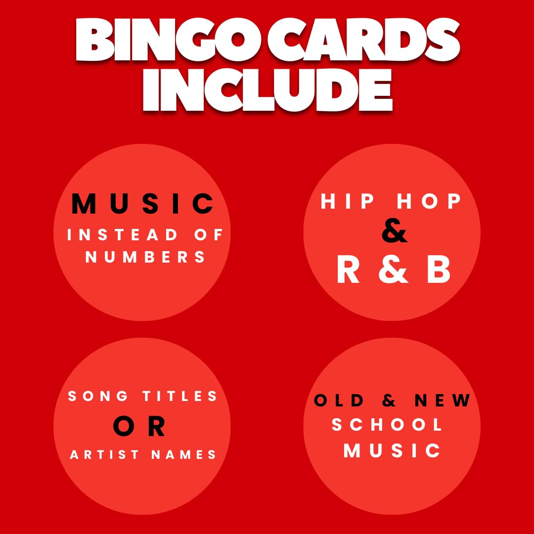 Hip Hop Bingo box keeps components organized for hassle-free hosting