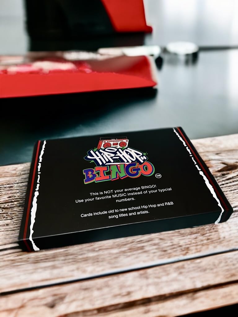 Hip Hop Bingo playlists provide curated vibes for themed sessions