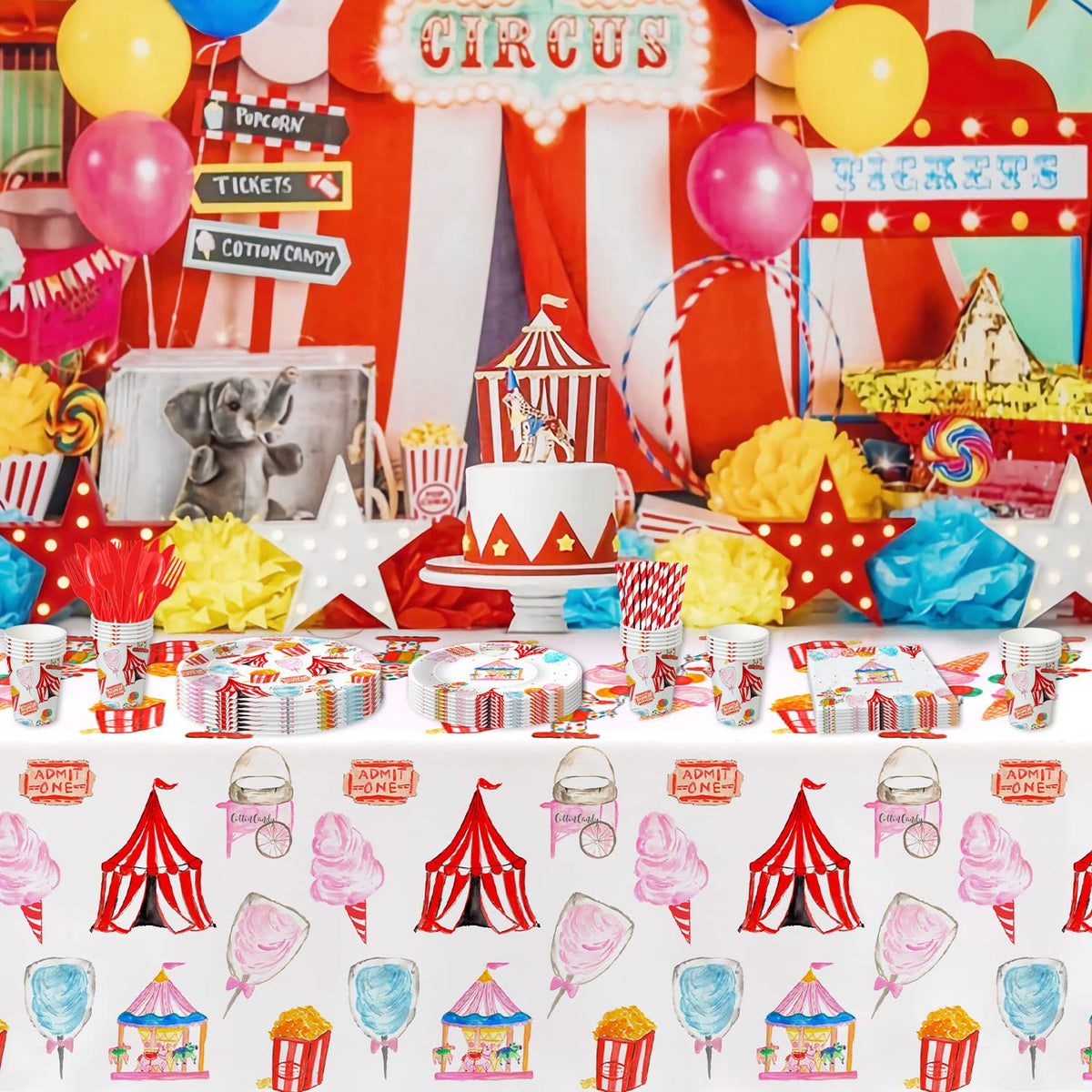 HIPVVILD Circus paper straw for fun, mess-free sipping.
