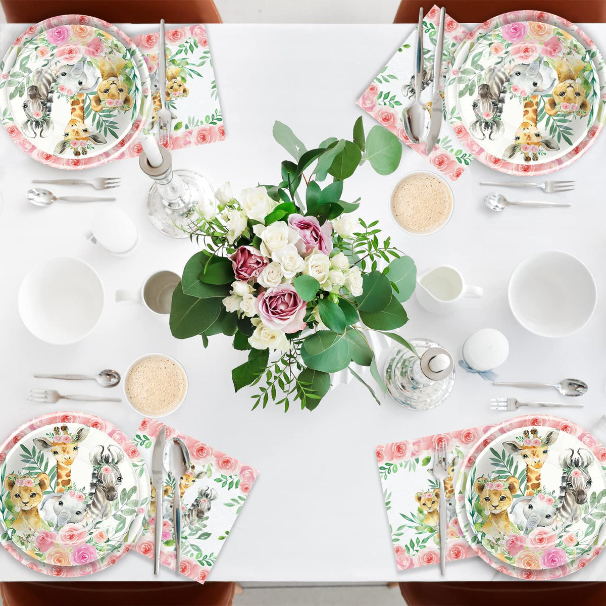 HIPVVILD safari cutlery set providing reliable dining tools for themed events