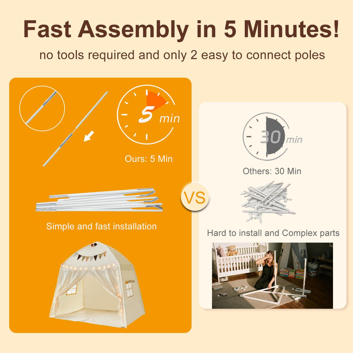 Hiromeco included storage bag keeps toys organized and portable.