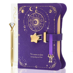 Hi!SCI diary with constellation cover for private journaling and inspiration