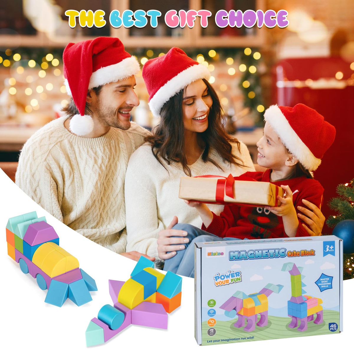 Hisine 3–8 age gift idea promotes hands-on learning