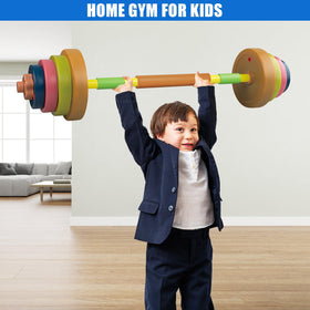 Hitish adjustable weight plates for the kids set with sand or water fill
