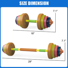 Hitish safe plastic construction supports durable home gym play