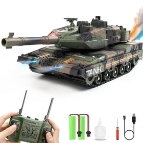 Hitish RC Tank shoot function in action for dynamic play sessions.