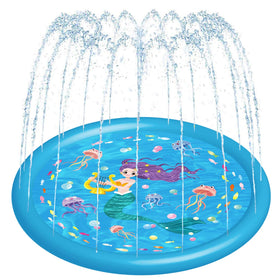 Hitop splash pad 60-inch water play for cooling kids in the backyard
