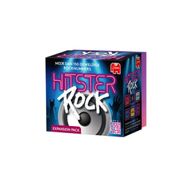 Hitster Rock extension content pack highlights 150+ music cards for endless play.