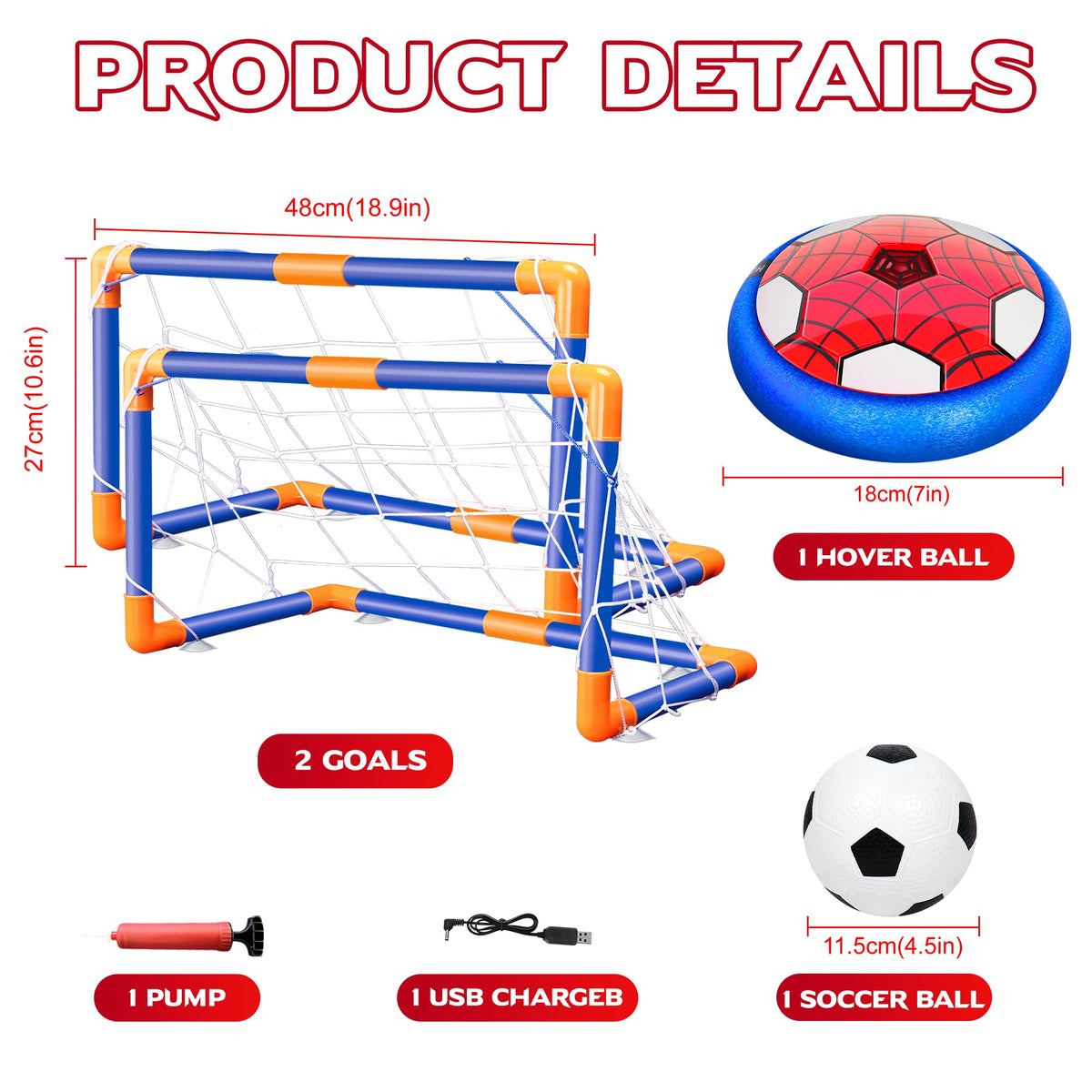 HitToys rechargeable cable keeps playtime uninterrupted.