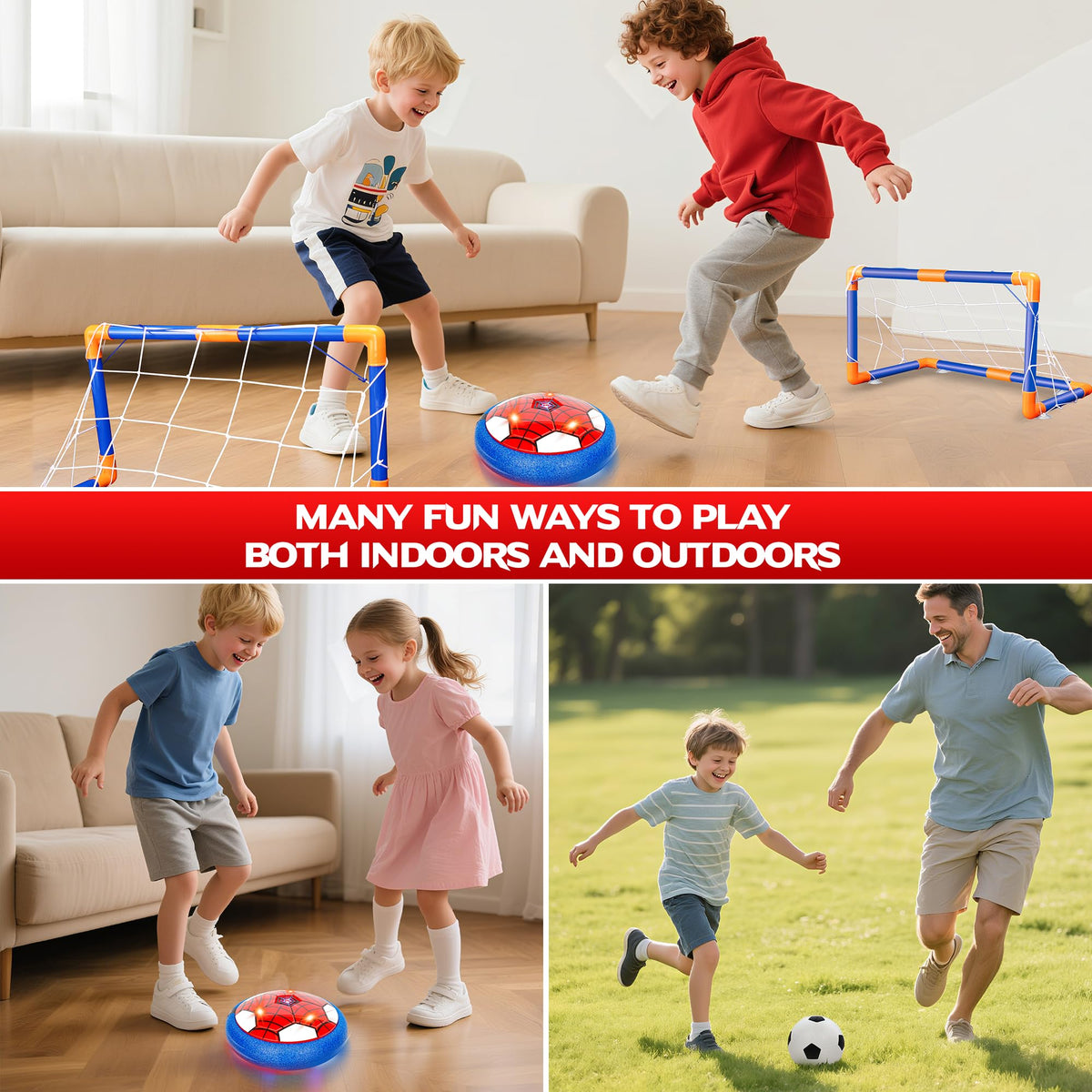 HitToys soft foam bumper protects kids and furniture during play.