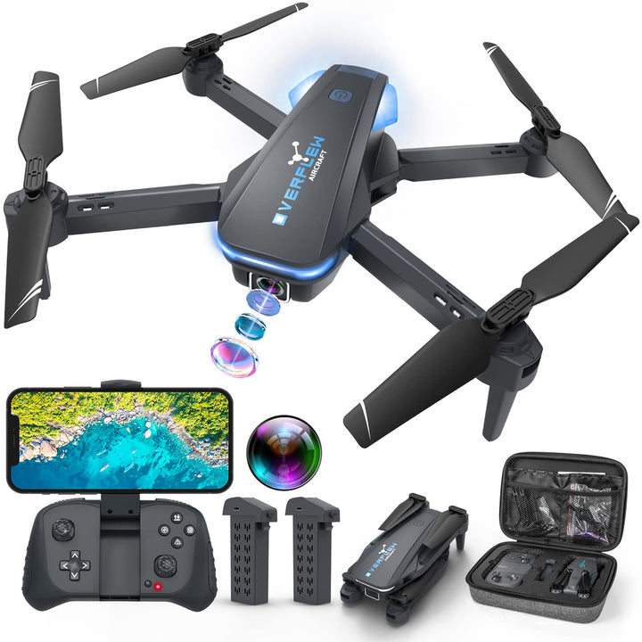 Hiturbo drone with 1080p camera front view for immersive aerial shots.