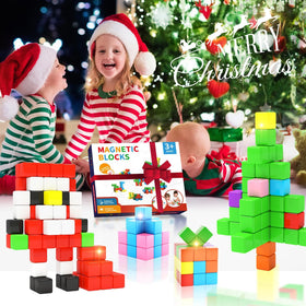 Hiwawind magnetic blocks 40pcs, durable ABS safe for little hands