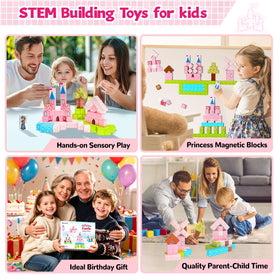 Hiwawind STEM blocks introduce spatial reasoning through open-ended building.