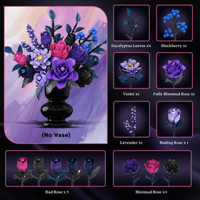HiWEEGO adjustable stems enable DIY bouquet customization.
