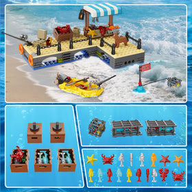 HiWEEGO marine creatures miniatures spark curiosity about ocean life.