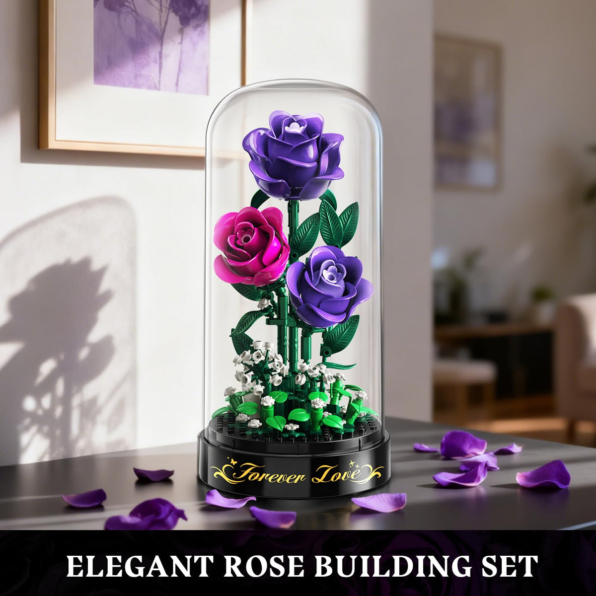 HiWEEGO dynamic rose display with varying heights.
