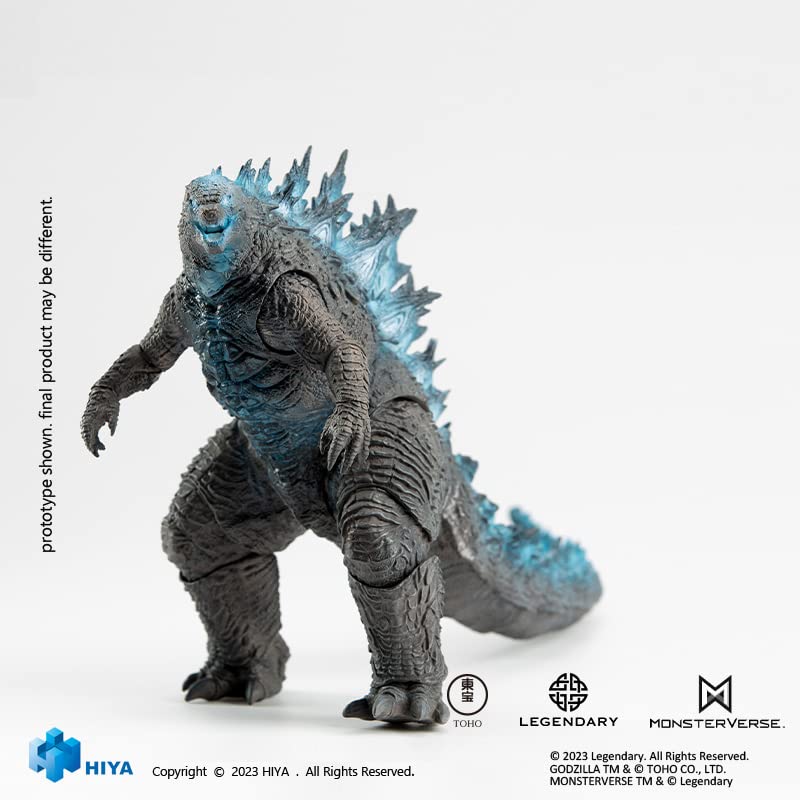 Hiya Toys Godzilla Heat Ray head sculpt mirrors film details