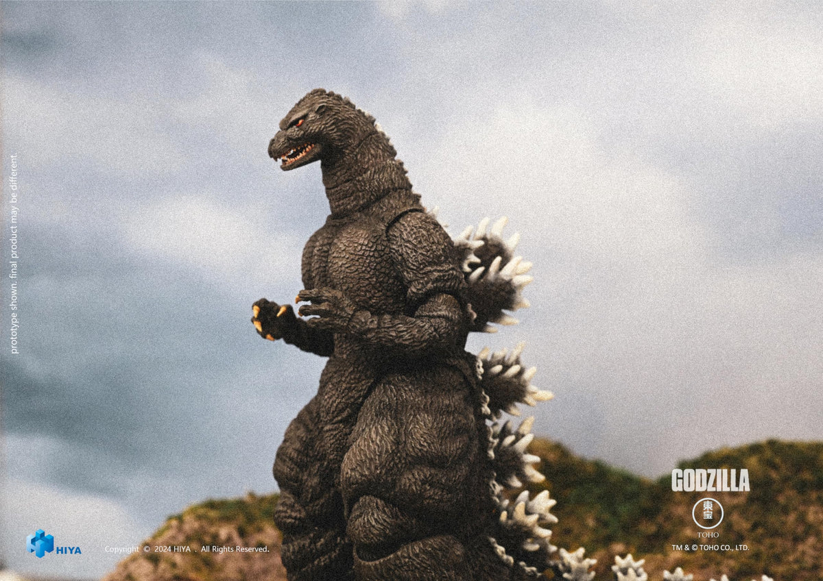 Hiya Toys Godzilla figure articulation joints enable dynamic posing for dioramas