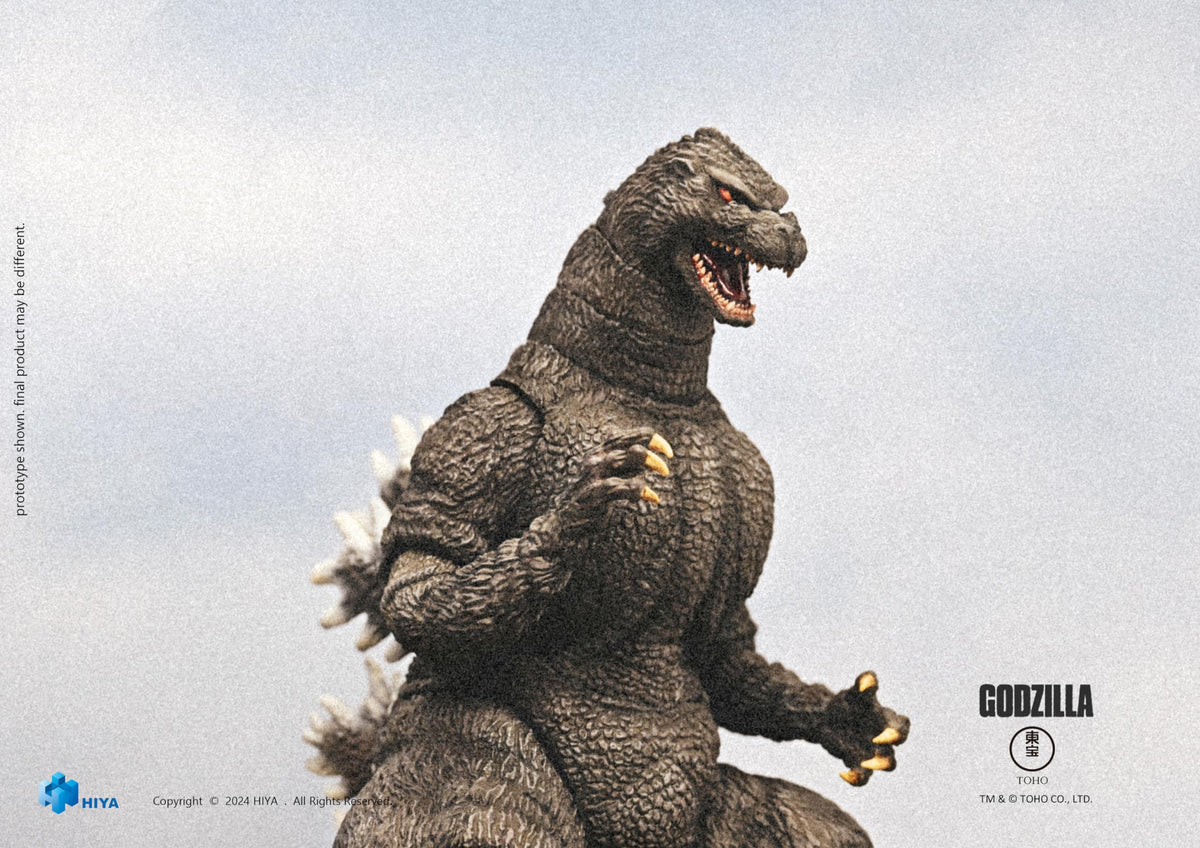 Hiya Toys Godzilla figure interchangeable hands support varied battle scenes