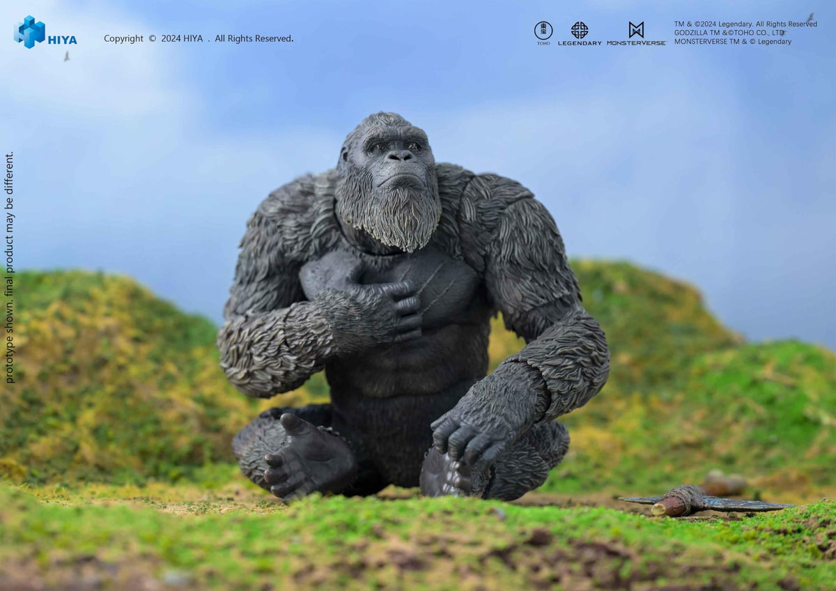 Hiya Toys Godzilla x Kong Kong Basic Exquisite figure stands 6.2 inches tall