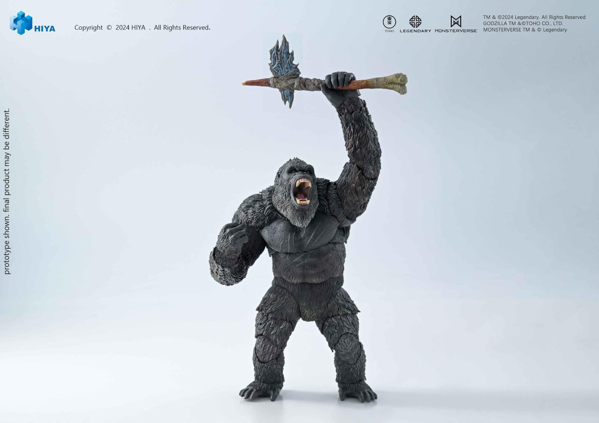 Hiya Toys Godzilla x Kong Kong Basic Exquisite figure for collectors and diorama setups