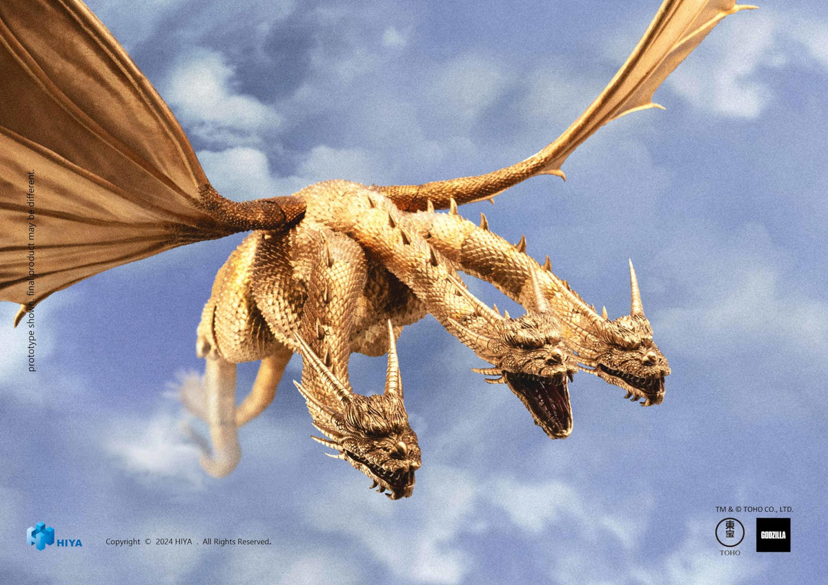 Hiya Toys King Ghidorah Exquisite Basic articulation points for dynamic poses