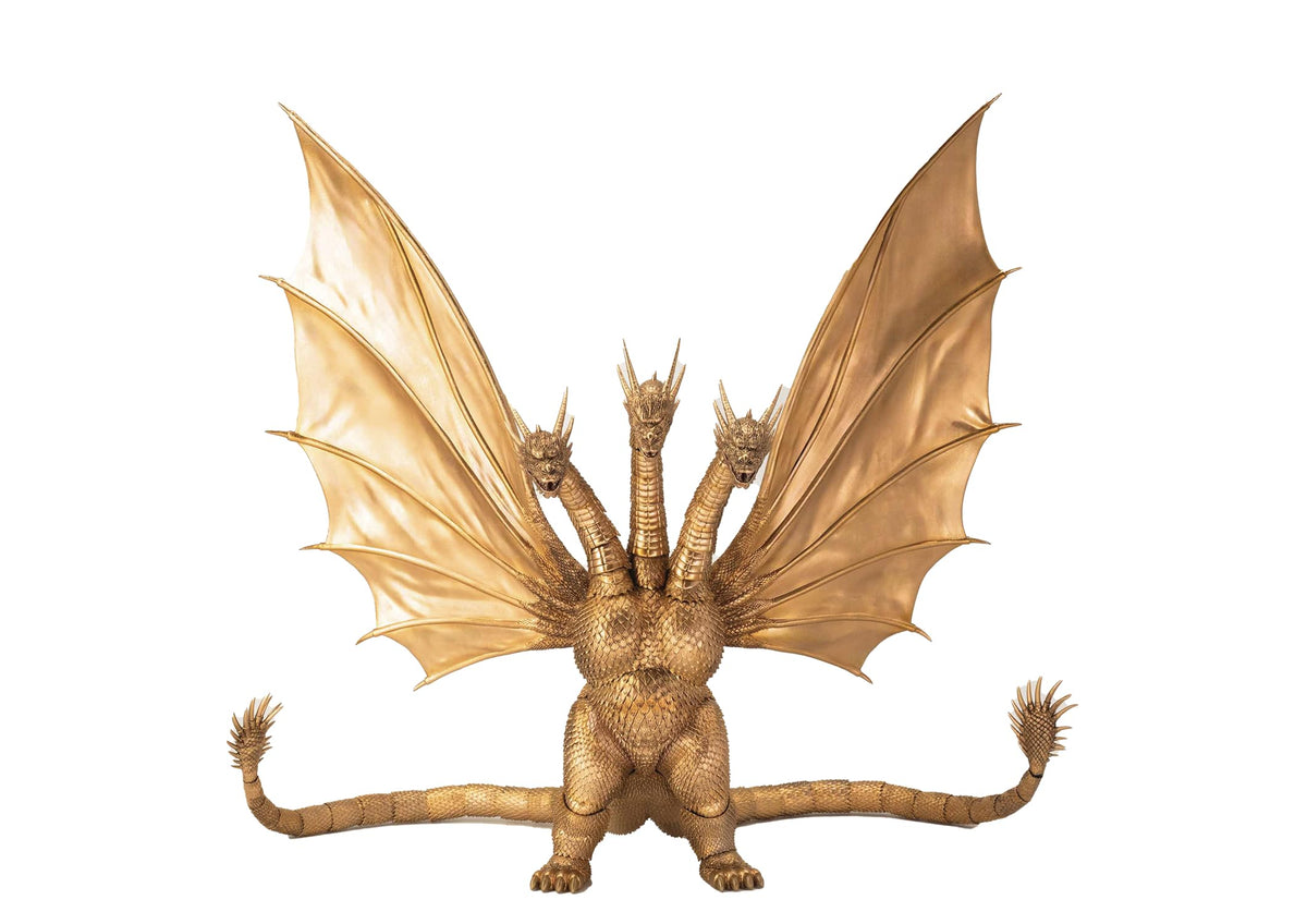 Hiya Toys King Ghidorah Exquisite Basic front view for dramatic shelf display