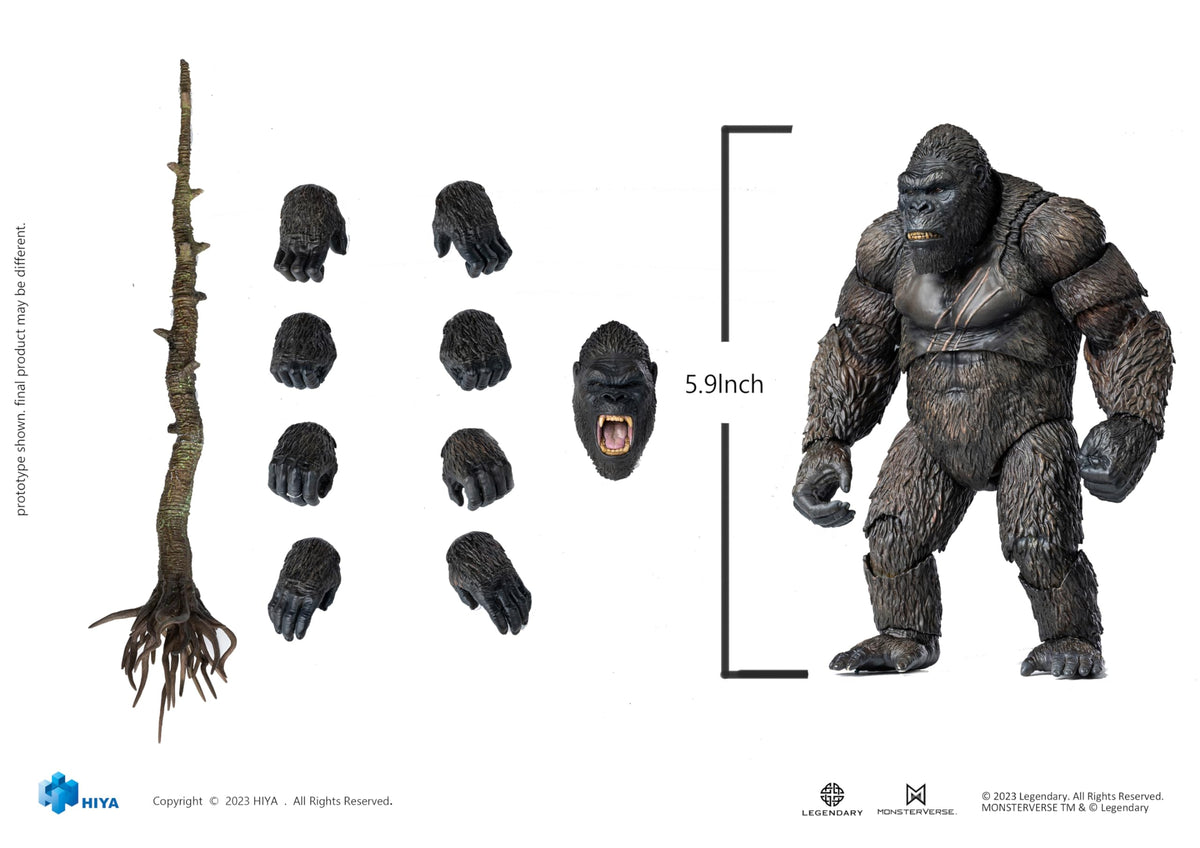 Hiya Toys Kong Exquisite Series interchangeable hands set for versatile expressions