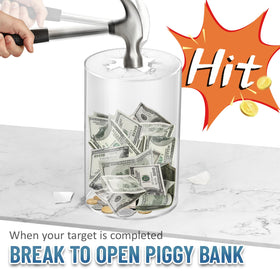 Hizgo DIY-decor ready piggy bank for personalization.