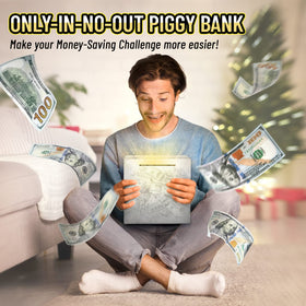 Hizgo piggy bank suitable for kids and adults budgeting
