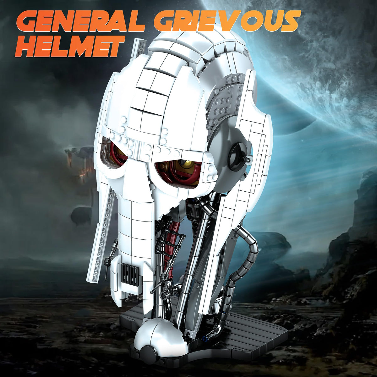 HiztoBlo General Helmet blocks display stand enhances home decor.