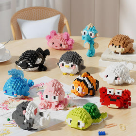 HJPLPXH clownfish block assembly inspires creativity and problem-solving during play.