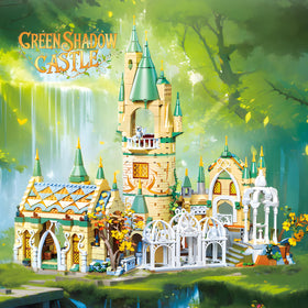 HJPLPXH Magic Medieval Castle Architecture detailed facade adds authentic visual appeal.