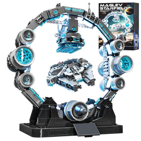 HJPLPXH Magnetic levitation orbital station floats as a striking desk display