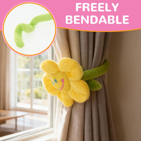 Hlimior nursery decor with pastel plush sunflowers that require no watering