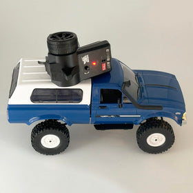 HLSFWDRIVE C24 battery compartment view emphasizes balanced weight design.