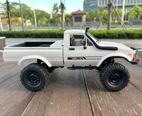 HLSFWDRIVE WPL C24-1 four-suspension system smooths rough rides