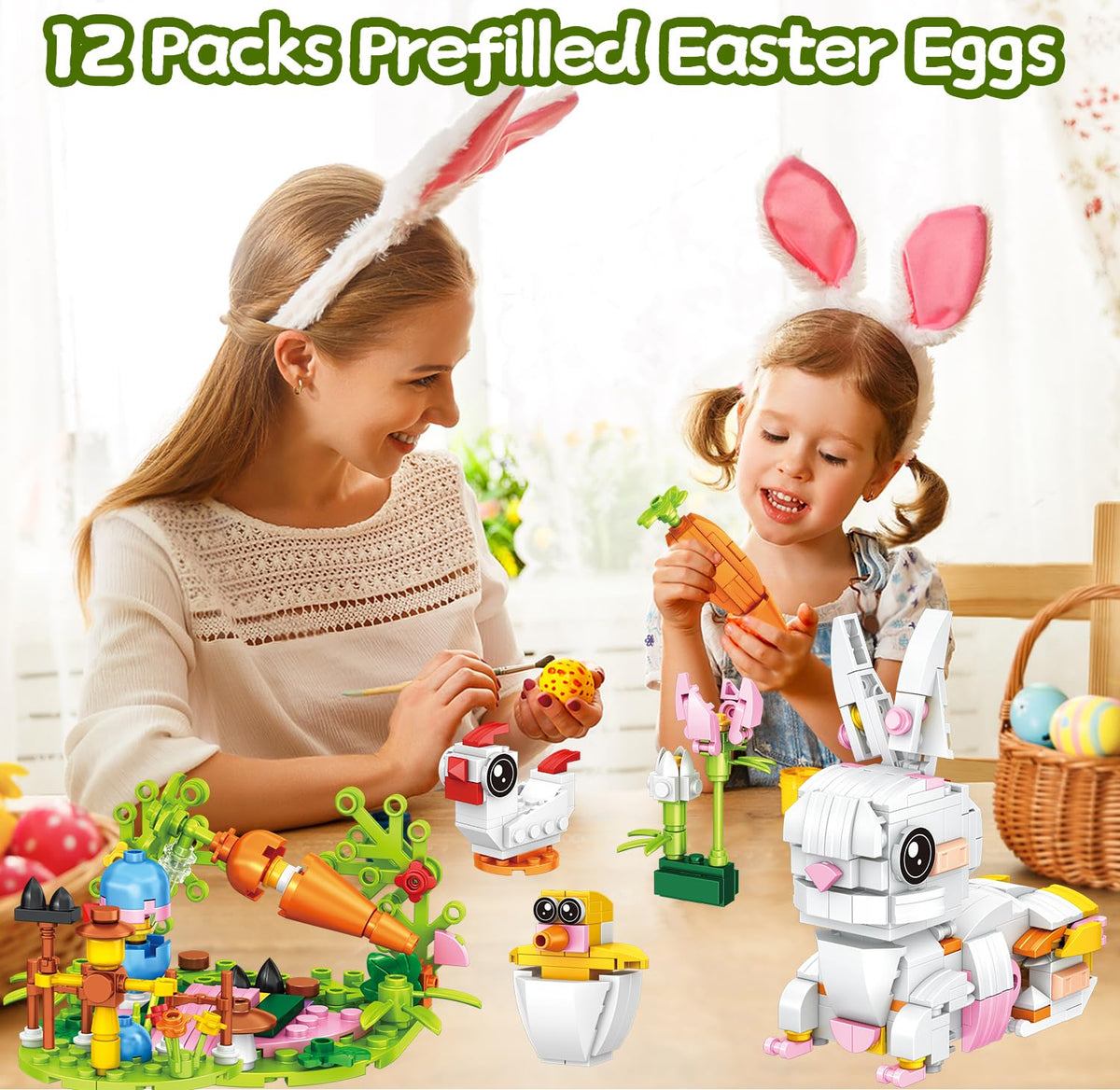 HLXGFCAI colorful Easter basket filler ready for unboxing and play.