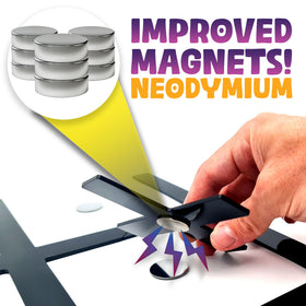 HMmagnets adhesive wall mount demonstrates stable placement