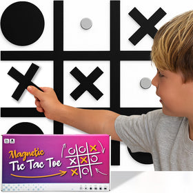 HMmagnets wall-mount tic tac toe grid ready for long-lasting play