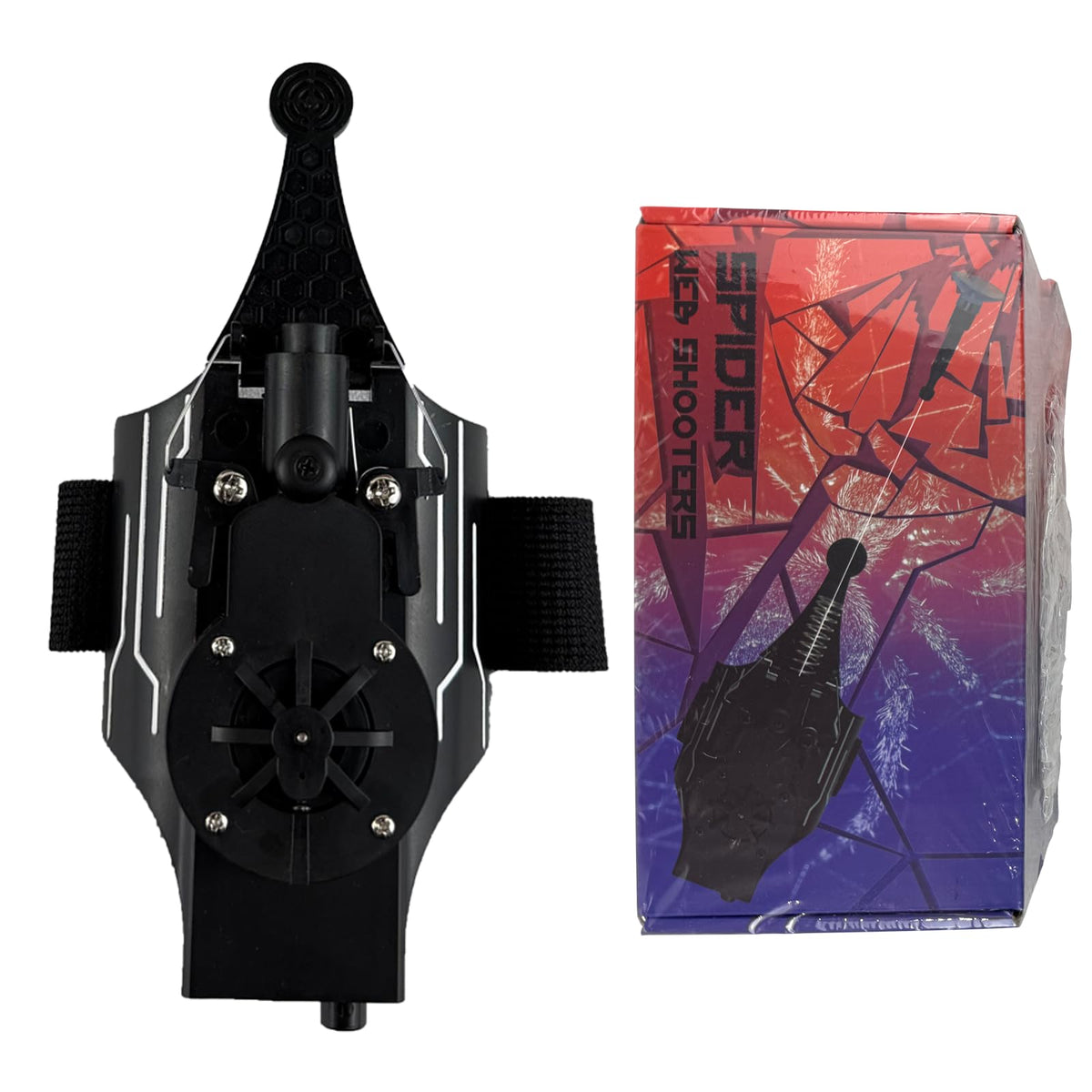HNCSFW Spider Silk Launcher back view shows compact form for easy portability.