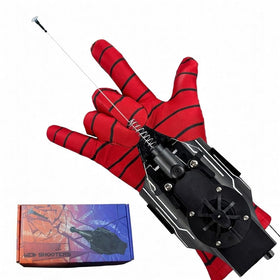 HNCSFW Spider Silk Launcher front view in black, kid-friendly for dynamic play.