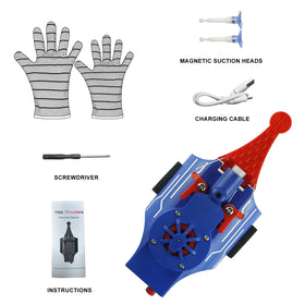 HNCSFW Spider Silk Launcher blue USB-C charging keeps power ready