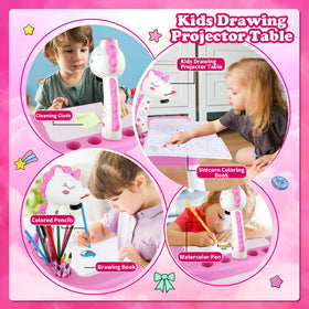 Hoarosall unicorn sticker book to embellish finished drawings
