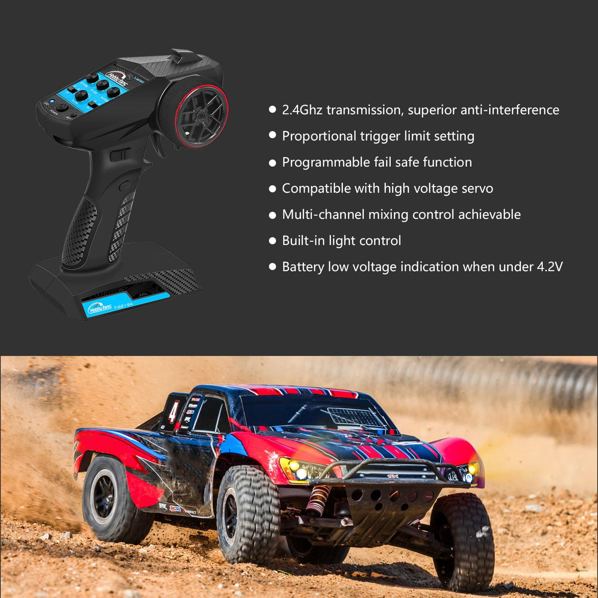 Hobby Fans adjustable lanyard for comfortable hands-free use