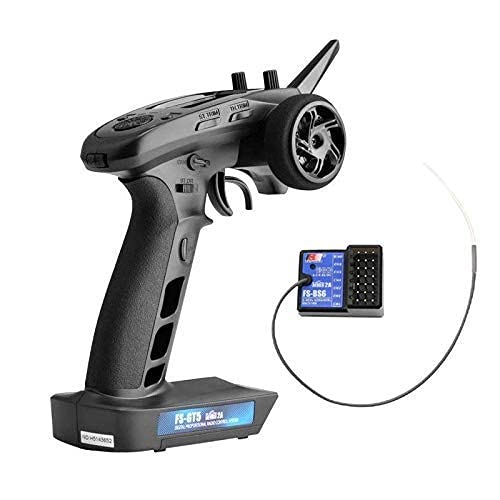 Hobbymate FS GT5 BS6 gyro receiver mounted for stable, smooth piloting.