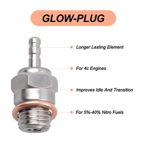 Hobbypark 70117 platinum/iridium glow plug tip for longer life