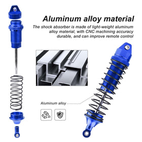 HobbyPark threaded bodies enable adjustable spring rate and travel