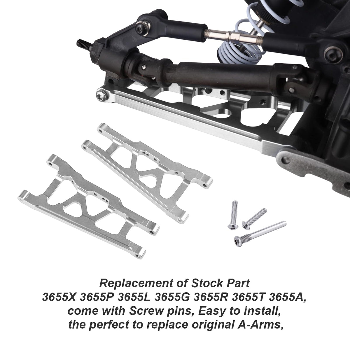 HobbyPark screw pins set included with the kit for easy install